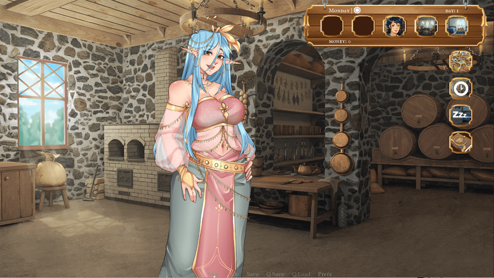 Cross Worlds Adult Adventure and Dating Simulator Screenshot 3