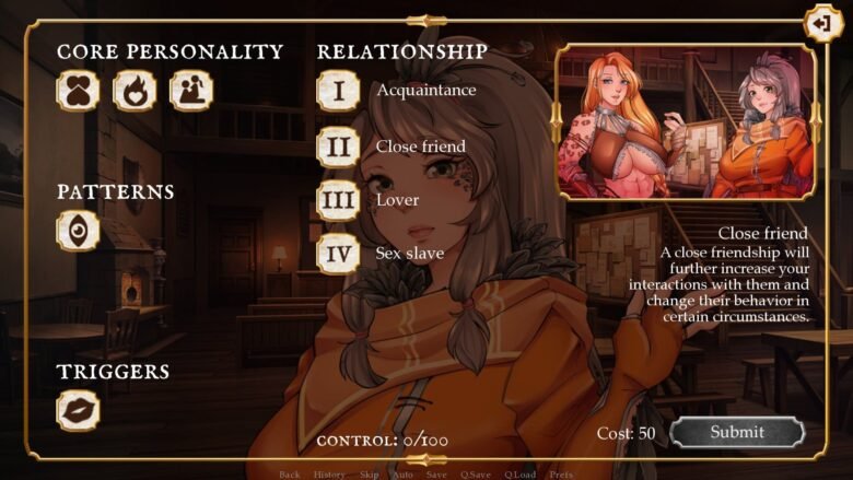 Cross Worlds Adult Adventure and Dating Simulator Screenshot 6