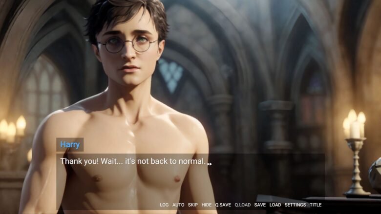 Hogwarts Lewdgacy Adult Game Play Screenshot (3)