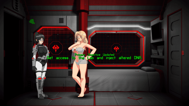 Lunar Crisis NSFW Point and Click Adventure Game Screen 1