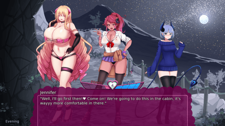 Monster Girl Dreams Battle Fuck Role-Playing Game Screen 1