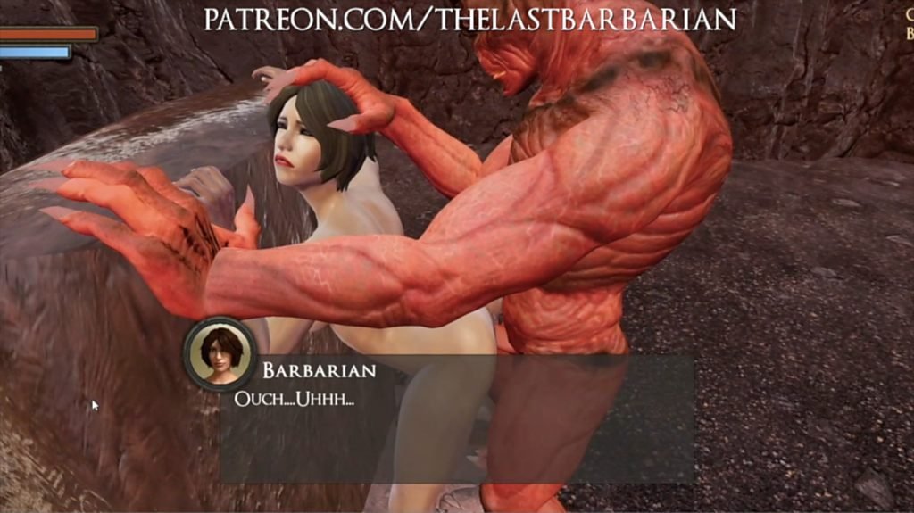 The Last Barbarian Adult Third-Person Game scree shot 3