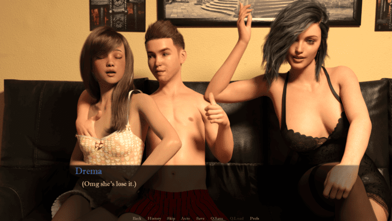 The Pervert Boy Taboo Step Mother & Sister Curruption Game Screenshot 2