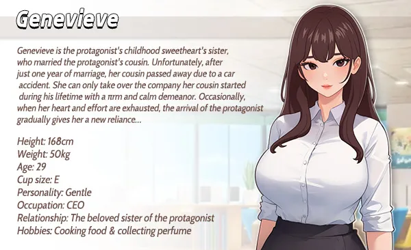 Workplace Fantasy Adult Visual Novel Screen 1