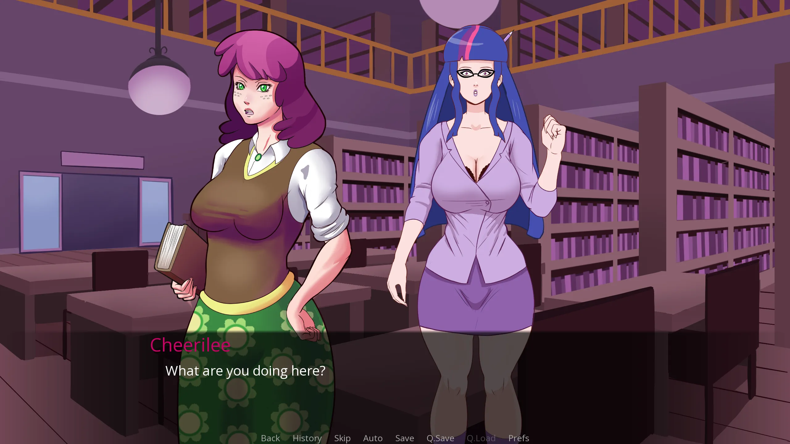 Airhead Academy 18+ Dating Sim Game Screen 3