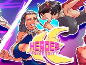 Heroes University H 18+ School Setting Game Free Download For Windows Pc, Linux, Mac adn Android