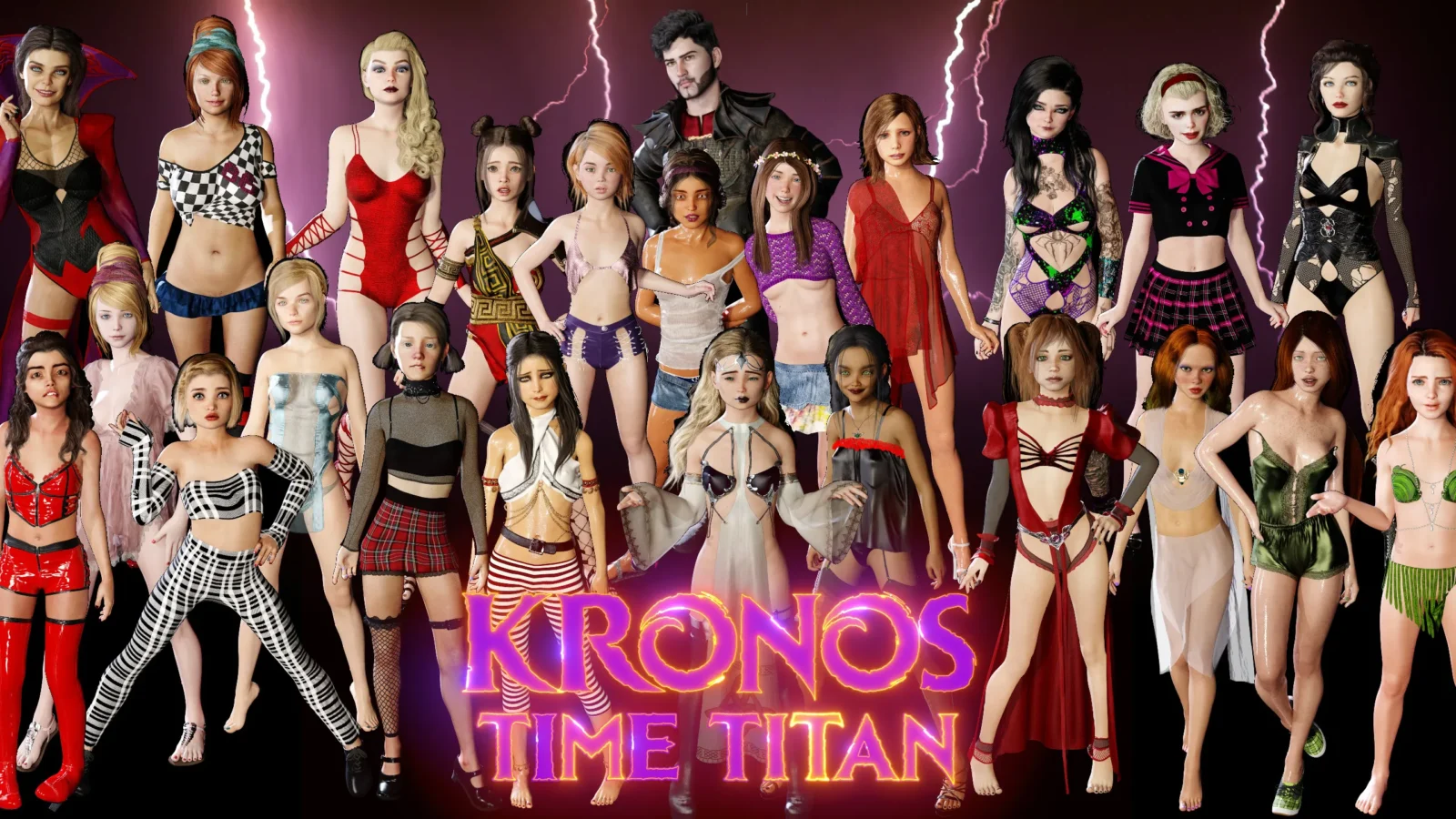 Kronos Time Titan Erotic Adult RPG Game Latest Version Download For Window PC and Linux