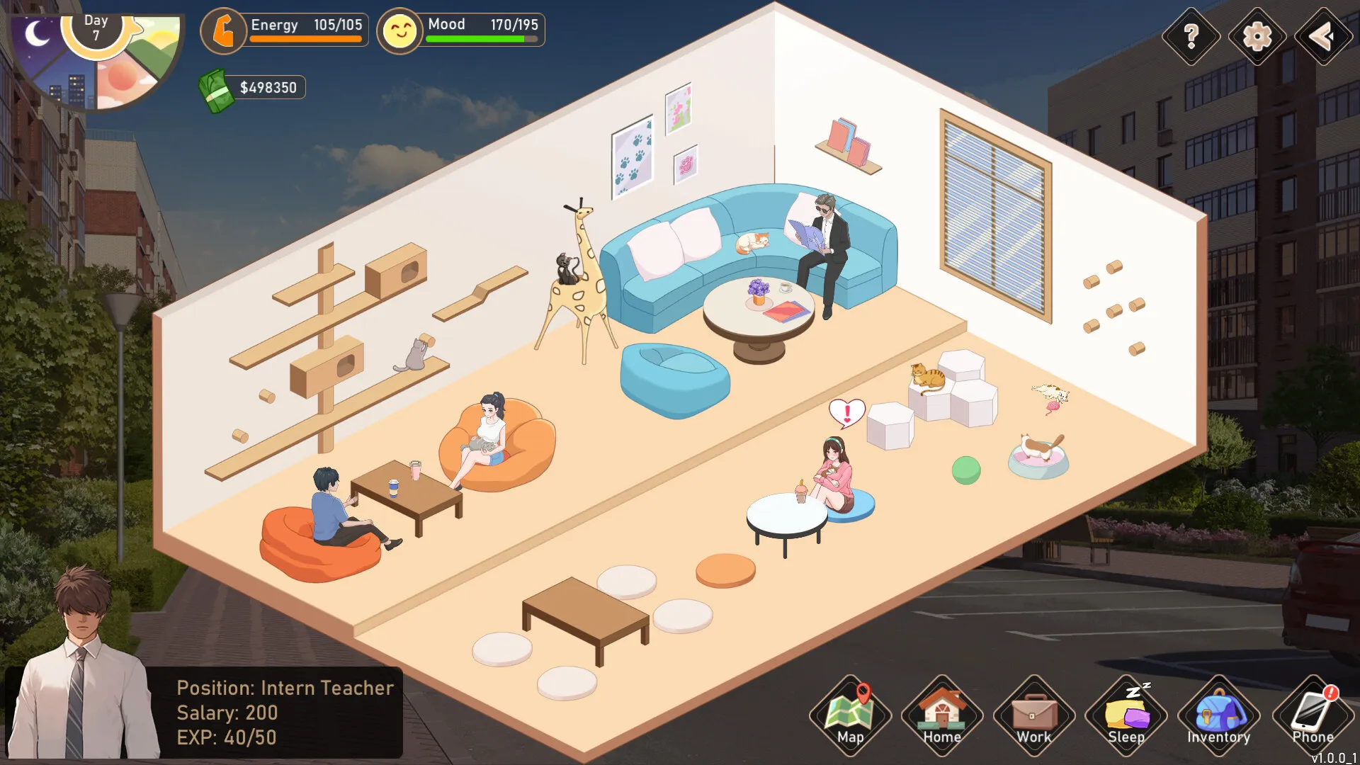 Love n Life - Lucky Teacher Intimate Visual Novel Screen 7