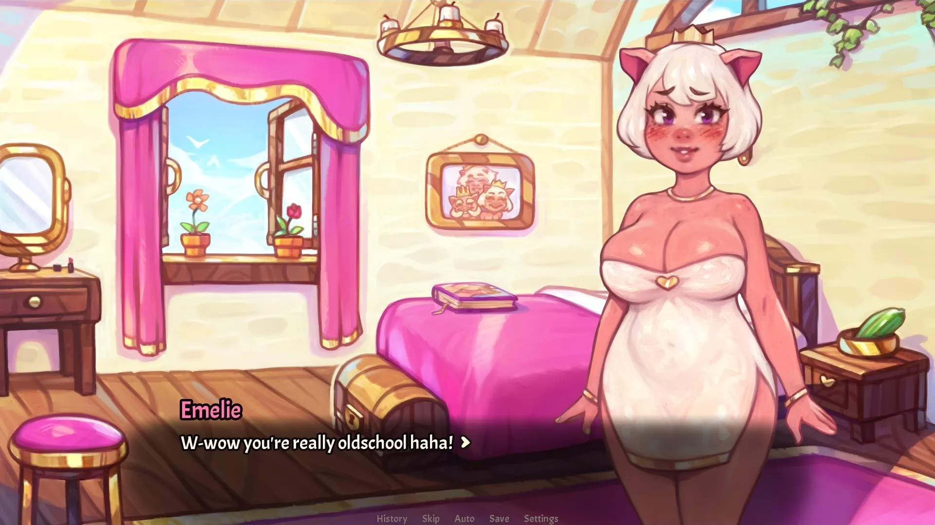 My Pig Princess 18+ Fantasy World Visual Novel Screen 6