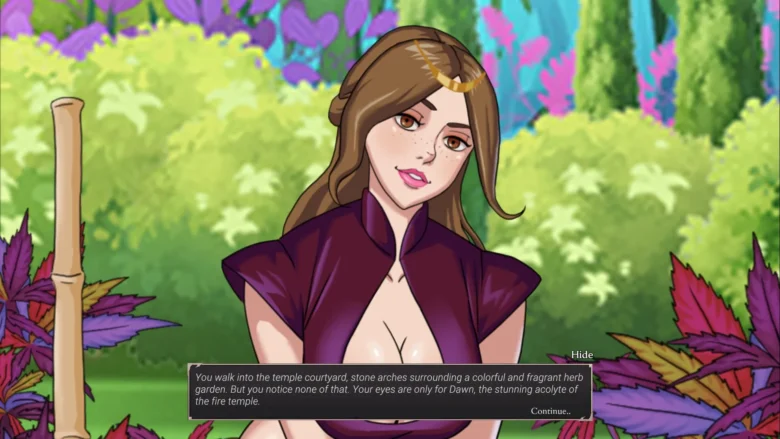 Sinners Landing Adult RPG Adventure Game Screen 1