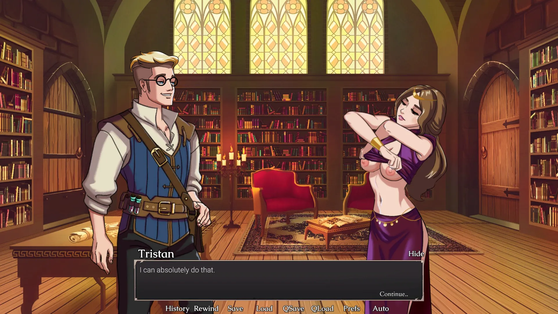 Sinners Landing Adult RPG Adventure Game Screen 5