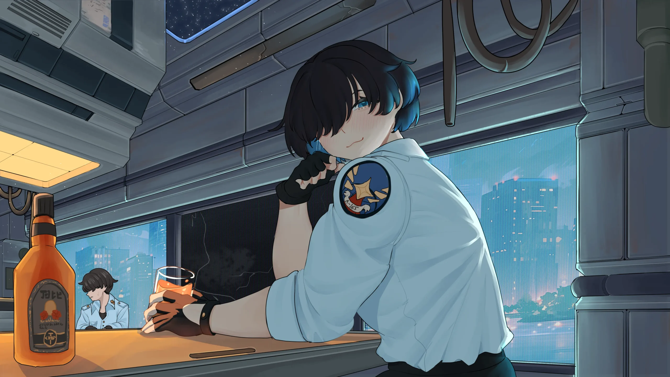 Ashes of War Adult Sci-Fi Visual Novel Screen 3