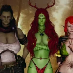 Dominas of the Forsaken Planet 18+ adventure game free download for Window PC, Mac OS X, Linux and APK