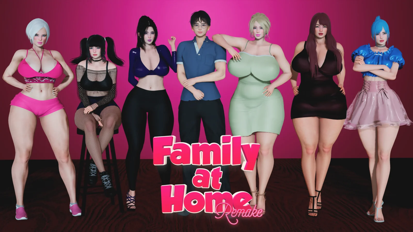 Family At Home Remake Captivating Adult Visual Novel Adventure Game Free Download