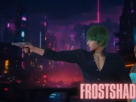 Frostshade a dystopian adult kinetic novel free download for Window PC and Linux