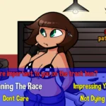 Shady Lewd Kart Adult Dating Sim Game Screen 1