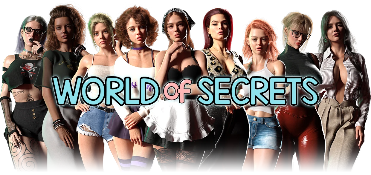 World of Secrets adult interactive visual novel free download for Window PC, Mac OS X, Linux and Android APK