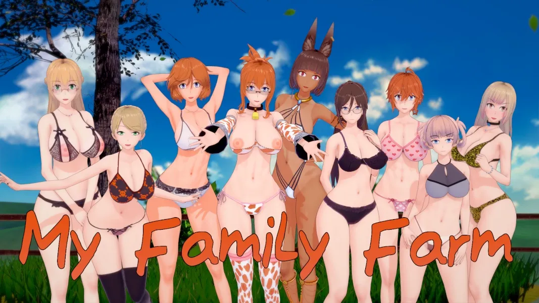 My Family Farm adult RPG Adventure visual novel free download for: Window PC, Mac OS and Linux