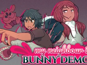 My Neighbor Is A BUNNY DEMON adult visual novel free download for: Window PC and Linux