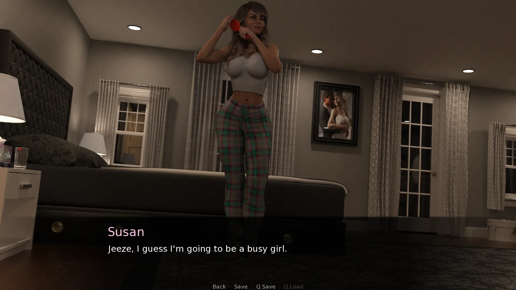 Naughty Neighbours adult visual novel screen 4