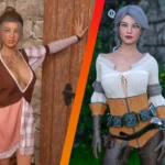 Witcher Hunt adult adventure game free downloaf for: WIndow PC, Linux and Android APK