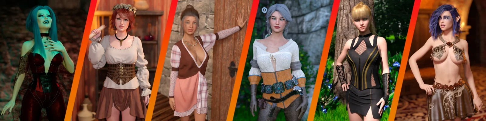 Witcher Hunt adult adventure game free downloaf for: WIndow PC, Linux and Android APK