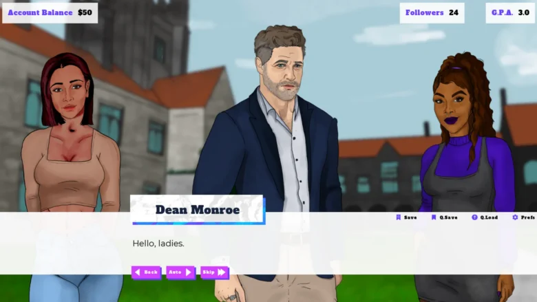 College Craze adult dating sim screenshot 6