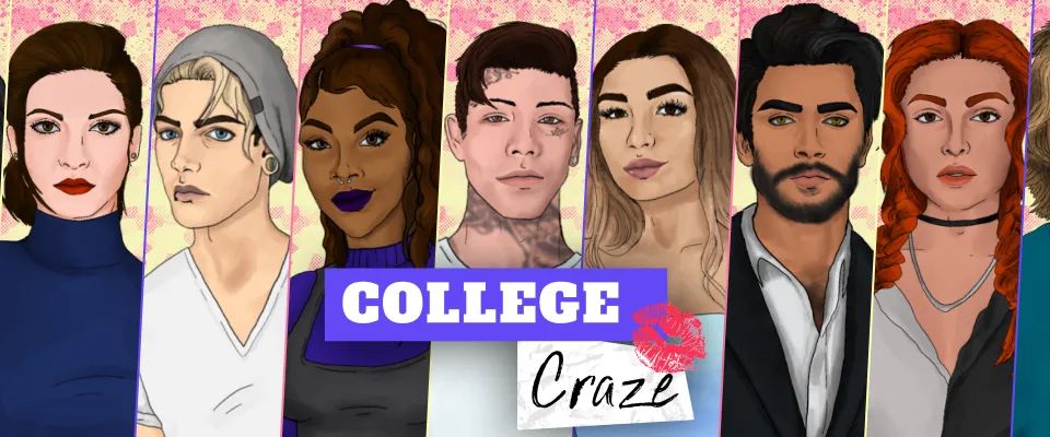 College Craze adult dating sim free download for: Window PC, Mac OS, Linux and Android APK