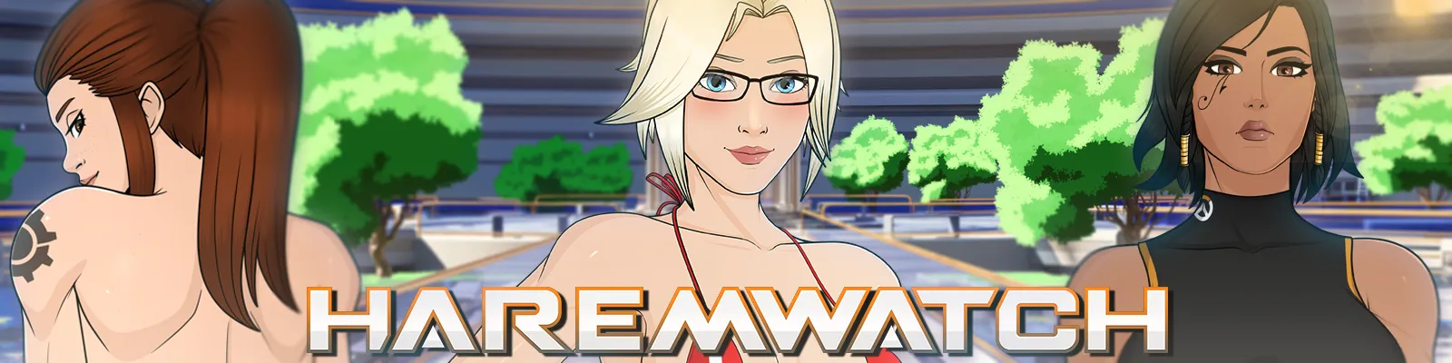 Haremwatch adult dating sim adventure game download for: Window PC, Mac OS, Linux and Android APK