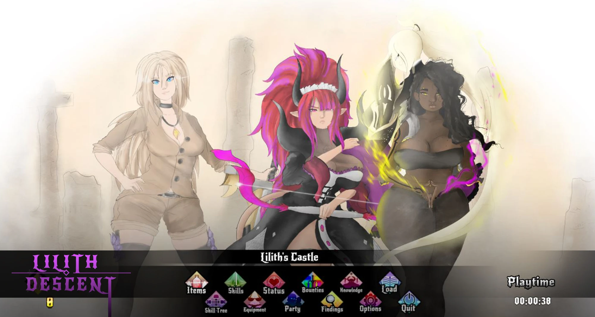 Lilith Descent adult Monster Girl game screen 3