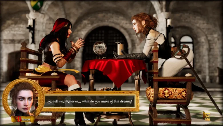 Battle for Luvia - Armored Romance Adult Dating Sim Adventure Game Screenshot 1