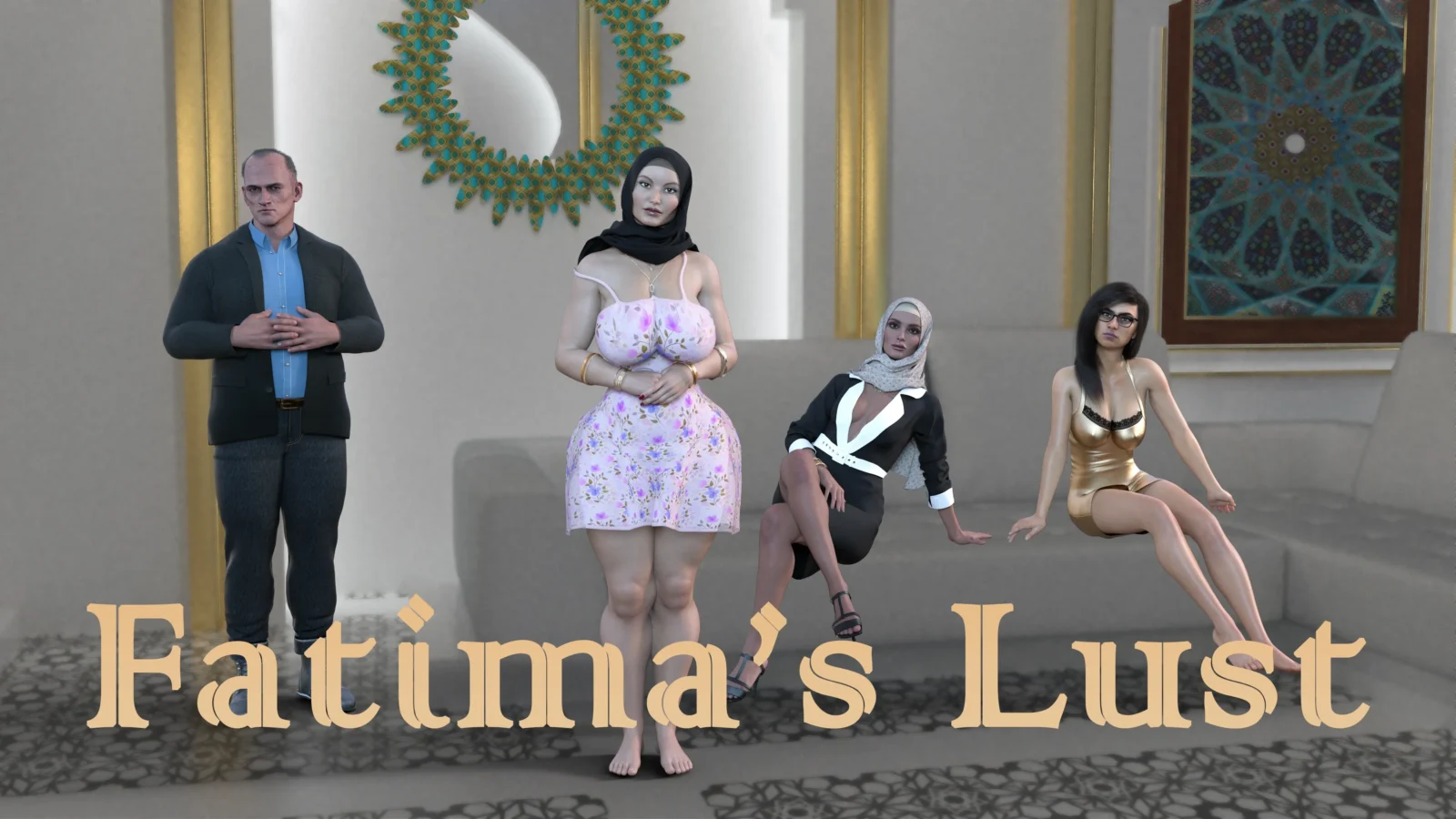 Fatima's Lust 3DCG Female Protagonist NSFW Game Download For: Windows PC, Mac OS, Linux & Android APK