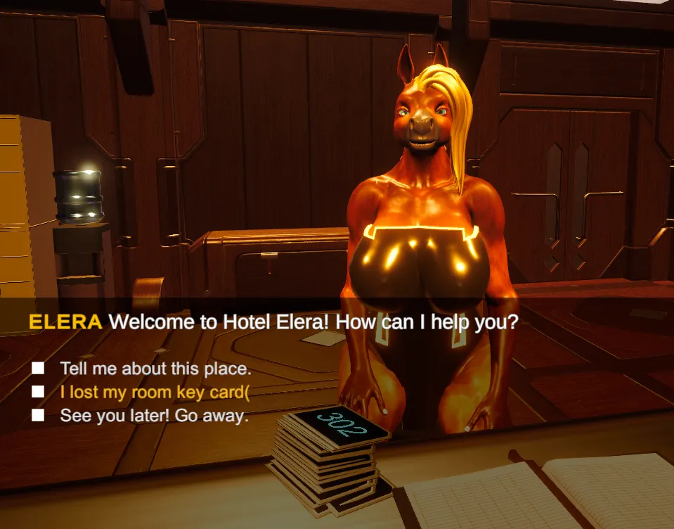 Hotel Elera 18+ Game Screenshot 1