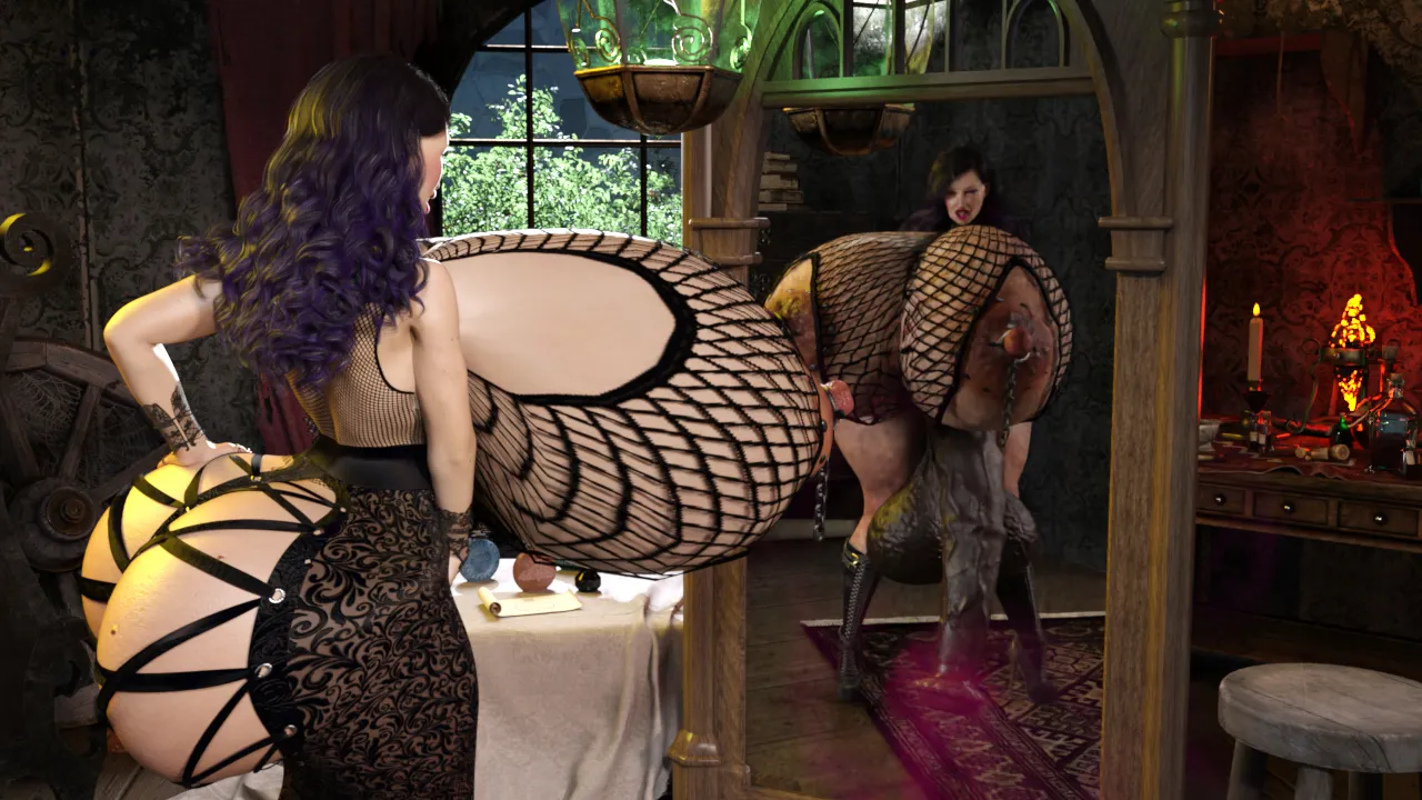 Ballad of Outstanding Bimbo Sorcery 18+ Game Screenshot 3