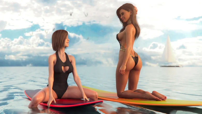 Domino Beach 18+ Game Screenshot 2
