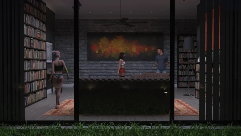 Blood Ties 18+ Game Screenshot 2
