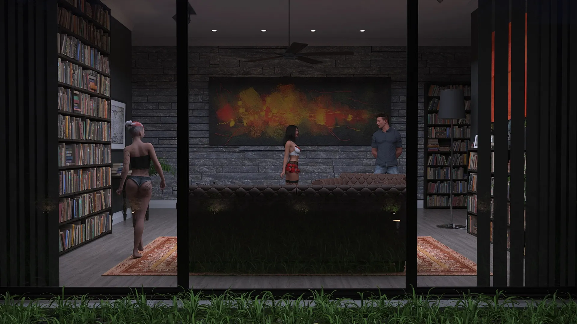 Blood Ties 18+ Game Screenshot 2