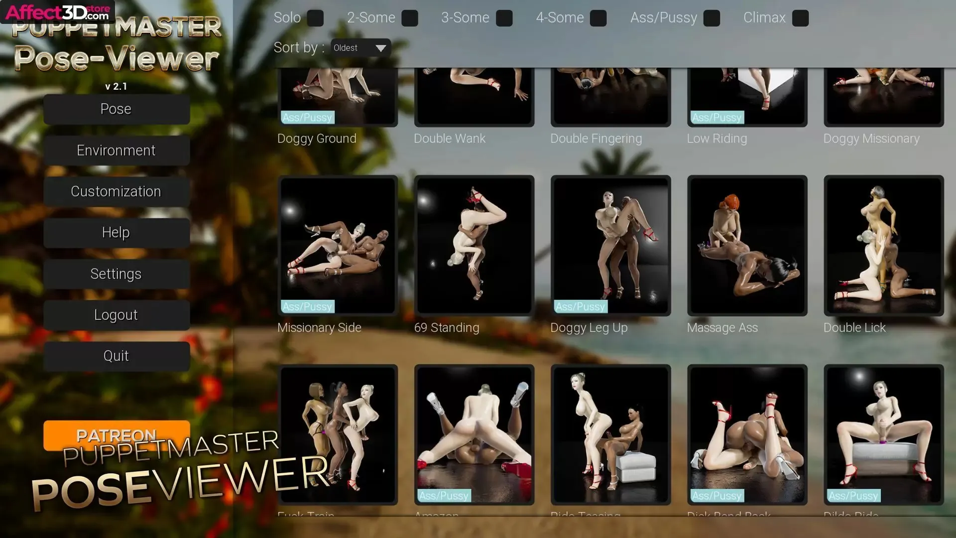 PoseViewer 18+ Game Screenshot 1