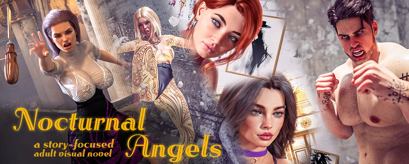 Nocturnal Angels Adult Game For Window | Android | Mac | Linux