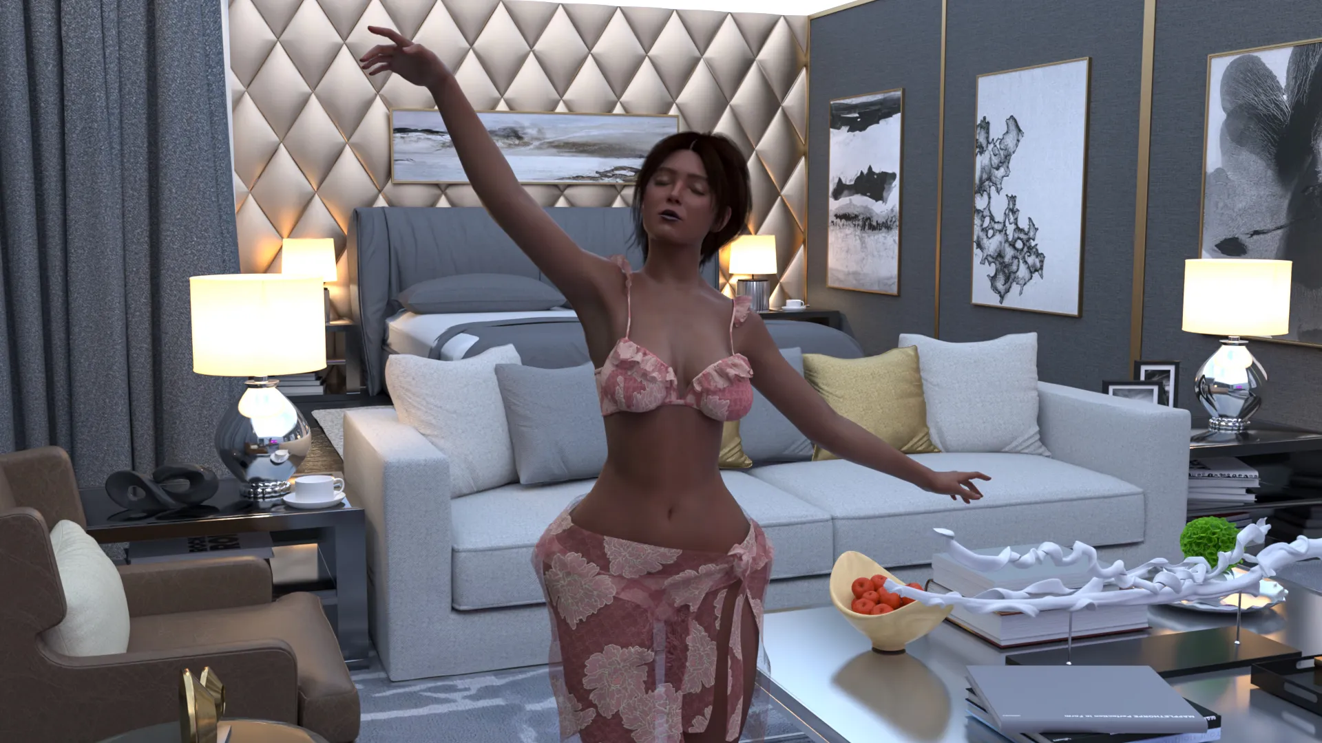One Week Away 18+ Game Screenshot 1