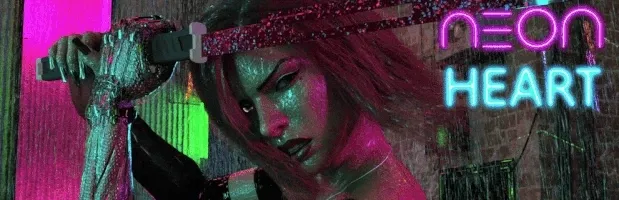 Neon Heart Adult Game For Window | Mac | Linux