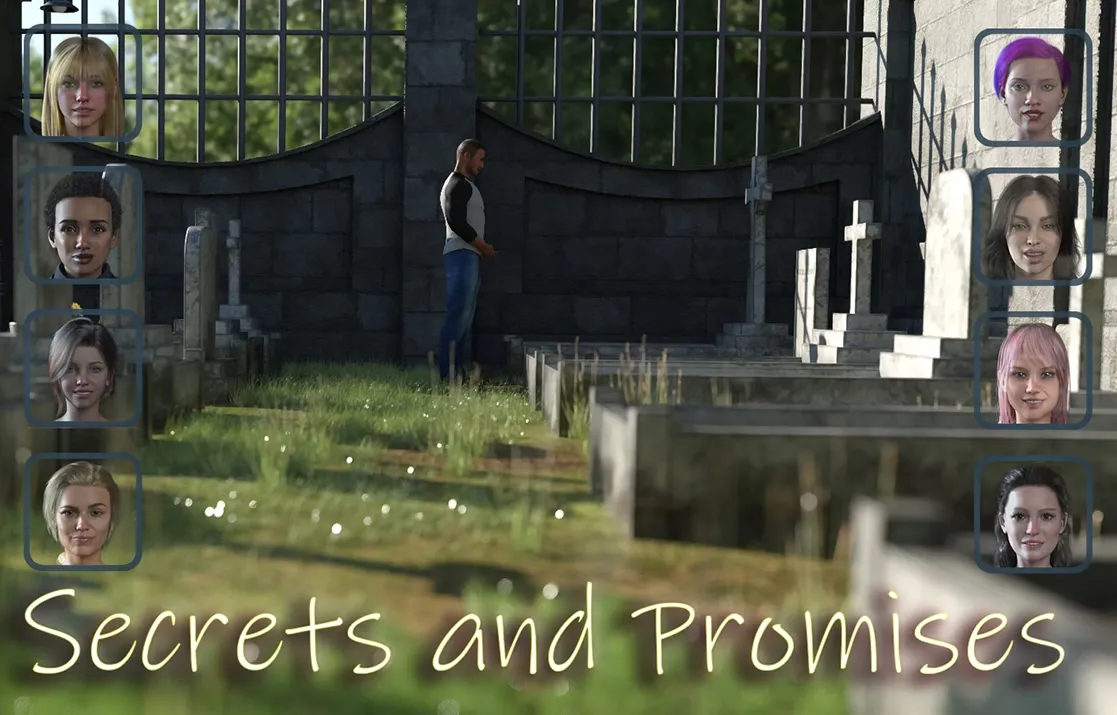 Secrets and Promises 18+ 3DCG Visual Novel Download For: Windows, Mac and Linux