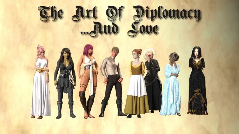 The Art of Diplomacy and... Love 18+ 3DCG Game Download For Windows, Mac, Linux and Android